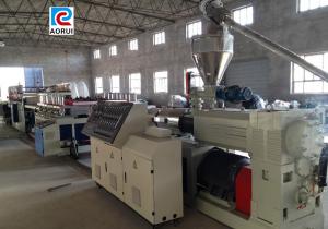 China WPC Foam Board Extrusion Machine , Composite Wood Plastic Extruder Machine on sale