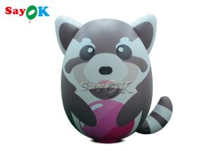 Wholesale Customized Pvc Lovely Realistic Inflatable Raccoon Model from china suppliers