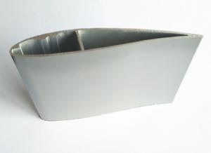 Wholesale Silvery Powder Painted Exhaust Fan Blades / Aluminum Extrusion Profiles from china suppliers