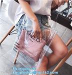 Clear Beach Bags, Transparent PVC Toiletry , pvc shopping bag, Manufacturers pvc