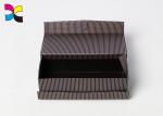 Environmental Friendly Printed Cardboard Boxes With Logo / Paper Tea Box