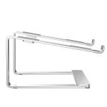 15.6 inch Strong Stable Notebook Desk Stand Grey 290mm Length Storeable