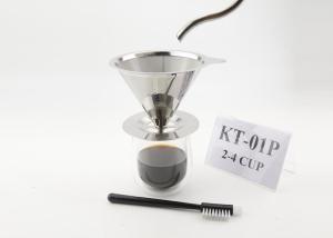 Wholesale Permanent Paperless Stainless Steel Pour Over Coffee Filter For Home from china suppliers