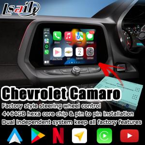 Wholesale 4+64GB Android Auto carplay Video Interface Voice Control For Chevrolet Camaro 2016-2019 from china suppliers
