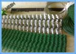 PVC Coated 2"x2" Steel Chain Link Fence 1.8 X 15 Meters For Road Fencing