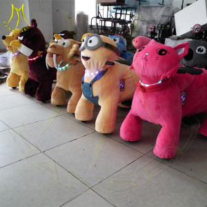 Wholesale Hansel electric dog walking machine bull riding toys for kids animal electric car 4 wheel zippy scooter for kids from china suppliers