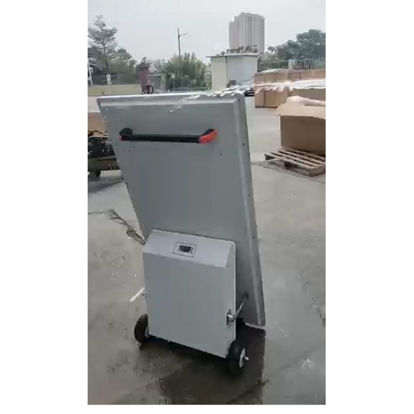 43-inch angled vertical outdoor trolley advertising machine manufacturer wholesale