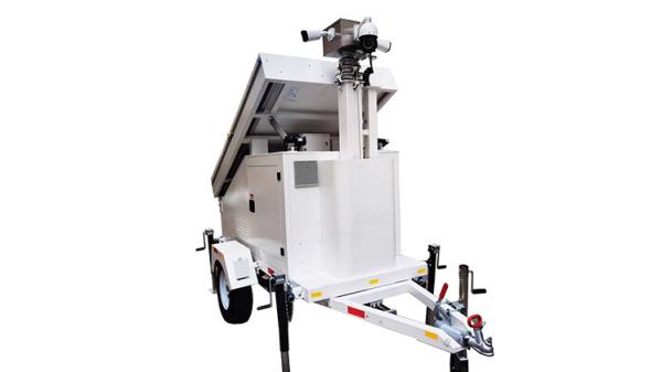 Customized Color Portable Solar Security Surveillance Camera Light Led Trailer