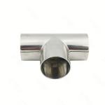 High Quality SS304 Stainless Steel Sanitary Reducing Tee Pipe Fittings Three