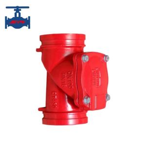Wholesale Clamp Type Rubber Swing Check Valve Wear Resistant Small Volume from china suppliers