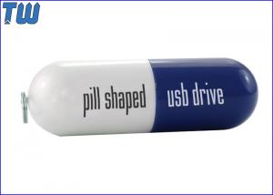Wholesale Full Plastic Pill Shaped Usb Drive Medicine Promotional with Key Ring from china suppliers