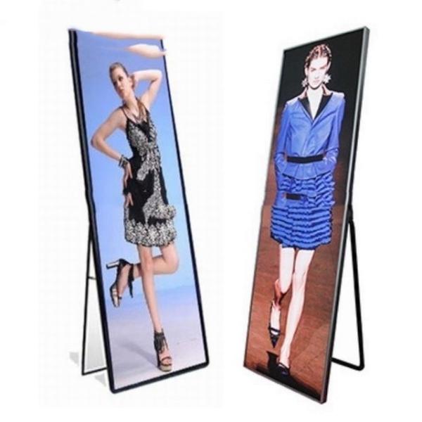 Event Show Indoor Full Color LED Display Stand Poster Light Box 4500cd/㎡