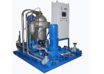 High performance disc starck lube oil / diesel oil / fuel oil separator with