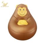 LC Chimpanzee Animal Design Inflatable Collapsible Lounge Blow up Couch Chair