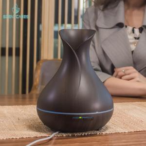 Wholesale 300ML Cool Mist Ultrasonic Humidifier With LED light And Flower Outlook from china suppliers