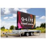 550w Ave 160W LED Video Display Screen Custom Led Billboards Public Government
