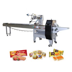 Servo Bread Packaging Machine 150mm Servo Automatic Pouch Packing Machine