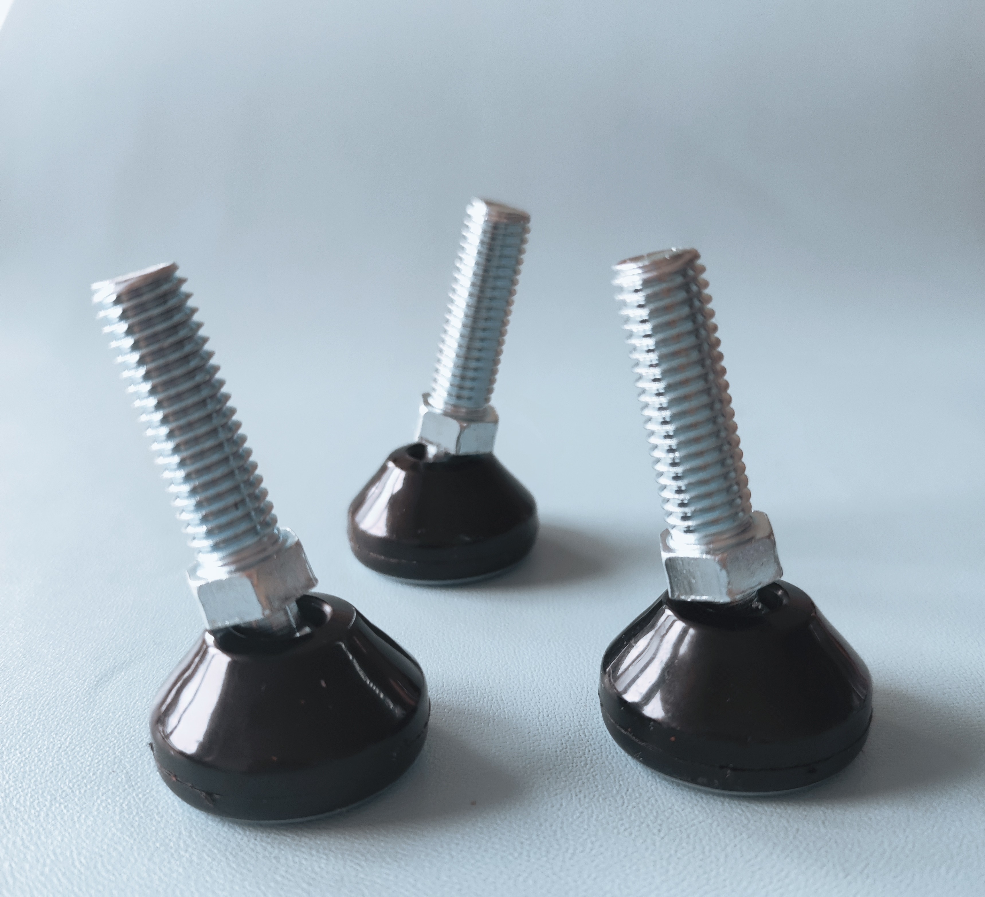 Furniture Swivel Leveling Feet Easy Gliding M8X25mm For Table Sofa Chairs