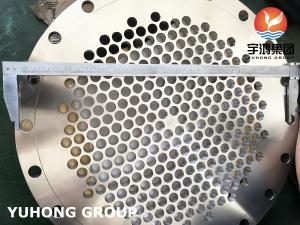Wholesale DUPLEX STEEL TUBESHEET ASME SA240 S31803 S32205 for heat exchanger from china suppliers