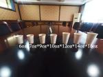 No Odor PLA Disposable Paper Cup , Bamboo Paddle Double Wall Paper Cup