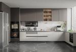 Custom Modern Luxury Wood Melamine Kitchen Storage Cabinets White Shaker