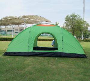 Wholesale Single Layer Rainproof Oxford Cloth Tent Big Capacity 10 Person Large Family Camping Tent(HT6059) from china suppliers