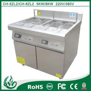 Wholesale Stainless steel commercial chicken fryer with 5kw from china suppliers