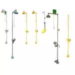 Foot Pedal Lab Fittings Eye Shower Emergency Shower And Eyewash Station 11.4L