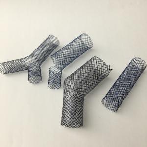 Wholesale CE ISO Non Vascular Nitinol Trachea Bronchus Stent Y Shaped Silicon Covered from china suppliers