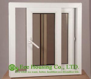 Wholesale Energy Efficient UPVC Sliding Windows With 8mm Tempered Glass,Sound and Heat insulation from china suppliers