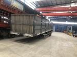 2-Axle Cargo Transport Truck Semi-Trailer With Enclosed Container Made In