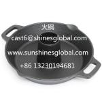 Cast Iron Frying Pan/Cast Iron Skillet &Grill Pan/Cast Iron Camp Oven