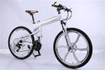 High quality OEM 6 spoke mag one wheel Shimano 24 speed white aluminium alloy