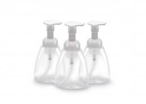 Wholesale Transparent 300ml Empty Foam Pump Bottles For Shampoos Facial Cleansers from china suppliers