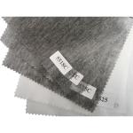 Fusing Buckram Tie Leather Lining for Garment Embroidered Satin Fabric