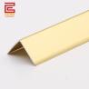 Buy cheap Black L Shaped Tile Edging Trim Exterior Corner Bead Metal Shower Niche Trim from wholesalers