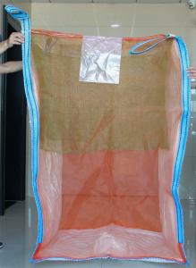 China Ventilated Super Bag Fabric Jumbo Bag FIBC Big Bag For Packing Potato Firewood on sale