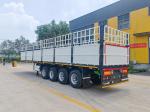 CIMC Factory Direct 4 axle Great design Fence cargo trailer