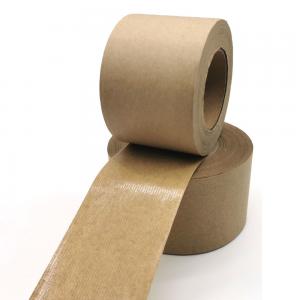 Wholesale Biodegradable Water Activated Starch Adhesive Brown Kraft Paper Tape from china suppliers
