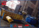 30kW Motor Hydraulic Metal Scrap Baling Press Machine Mitsubishi PLC Controlled