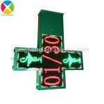 DIP Double Sides LED Cross Display 1495*1030*70mm Screen Dimension CE Assured