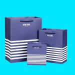 Custom environmental tote bag business gift paper bag Colorful box package