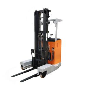 Wholesale 1ton 1.5ton 2ton 3M Height High Quality Battery Stand up Electric Reach Forklift from China KAD from china suppliers