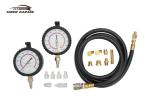 Car Engine Oil Pressure Gauge Test Kit 0 - 400psi With 13 Adaptors