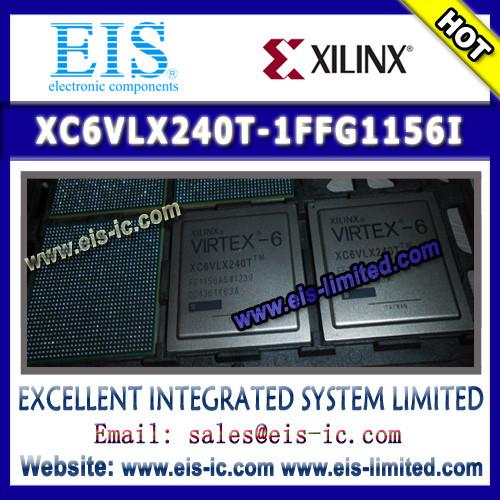 XC6VLX240T-1FFG1156I - XILINX - IC FPGA 600 I/O 1156FCBGA - Email: sales009@eis