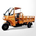 Water-Cooling Engine 250cc Semi Cabin Motorized Cargo Tricycle for Your Business