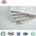 320Kg/H Plastic Trunk PVC Wall Panel Extrusion Line Plastic Profile Machinery