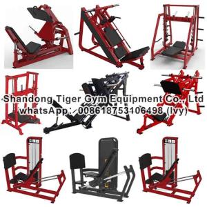 Wholesale Gym Fitness Equipment Iso-Lateral Seated 40 Degree 45 Degree Vertical Leg Press / Hack Slide exercise machine from china suppliers
