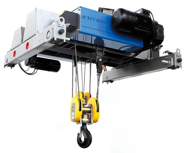 Electric Wire Rope Double Girder Hoist For Ship Building / Hydro Power Industry