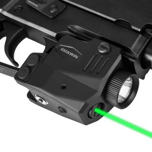 Wholesale Ipx4 Shotgun Hunting Accessories Picatinny Mount 650nm Green Light Laser Sight from china suppliers